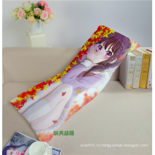 Изготовленная на заказ длинная подушка для тела в стиле аниме